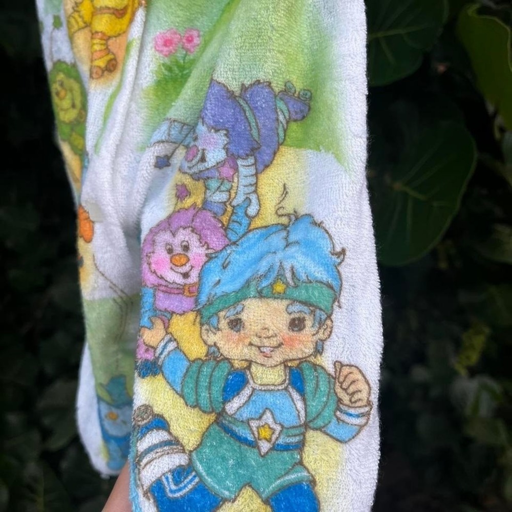 RARE 80s rainbow brite buddy blue infant sleeper - Picture 2 of 6